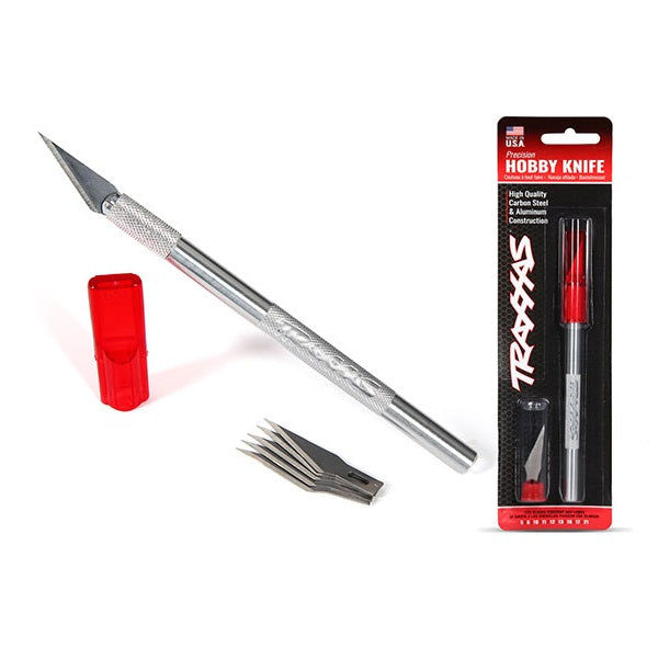 Traxxas Precision Hobby Knife & 5 Pack Blades 3437