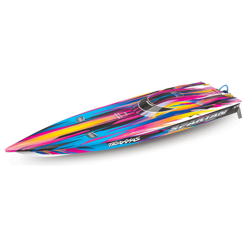 Traxxas Spartan 36in Brushless Electric RC Boat Pink Version RTR 57076-4