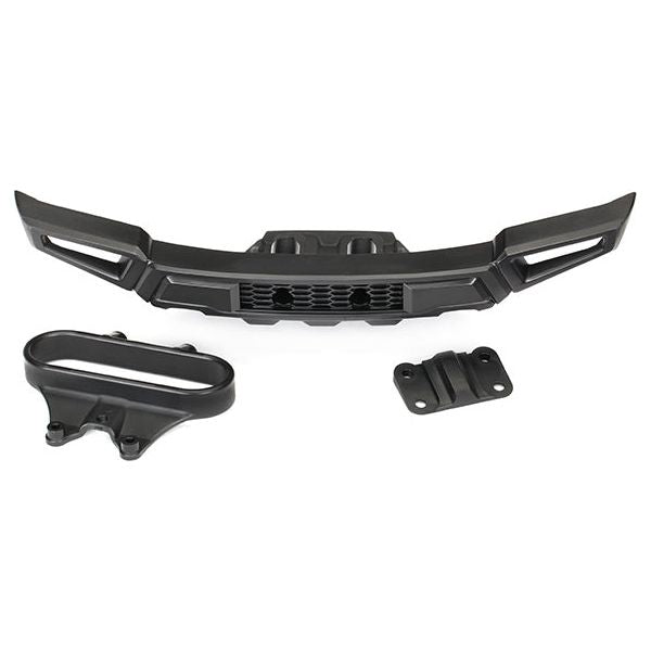 Traxxas 2017 Ford Raptor Front Bumper/Bumper Mount (Black) 5834