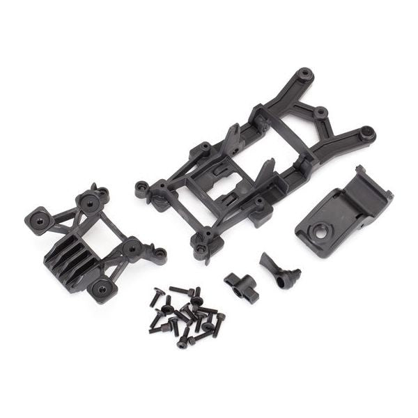 Traxxas Rustler Body Mounts, Front & Rear 6720