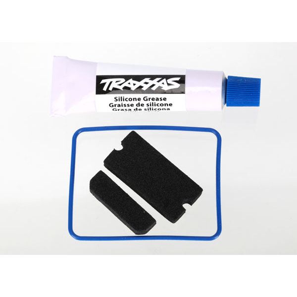 Traxxas Seal kit, receiver box (includes o-ring, seals, and silicone grease)