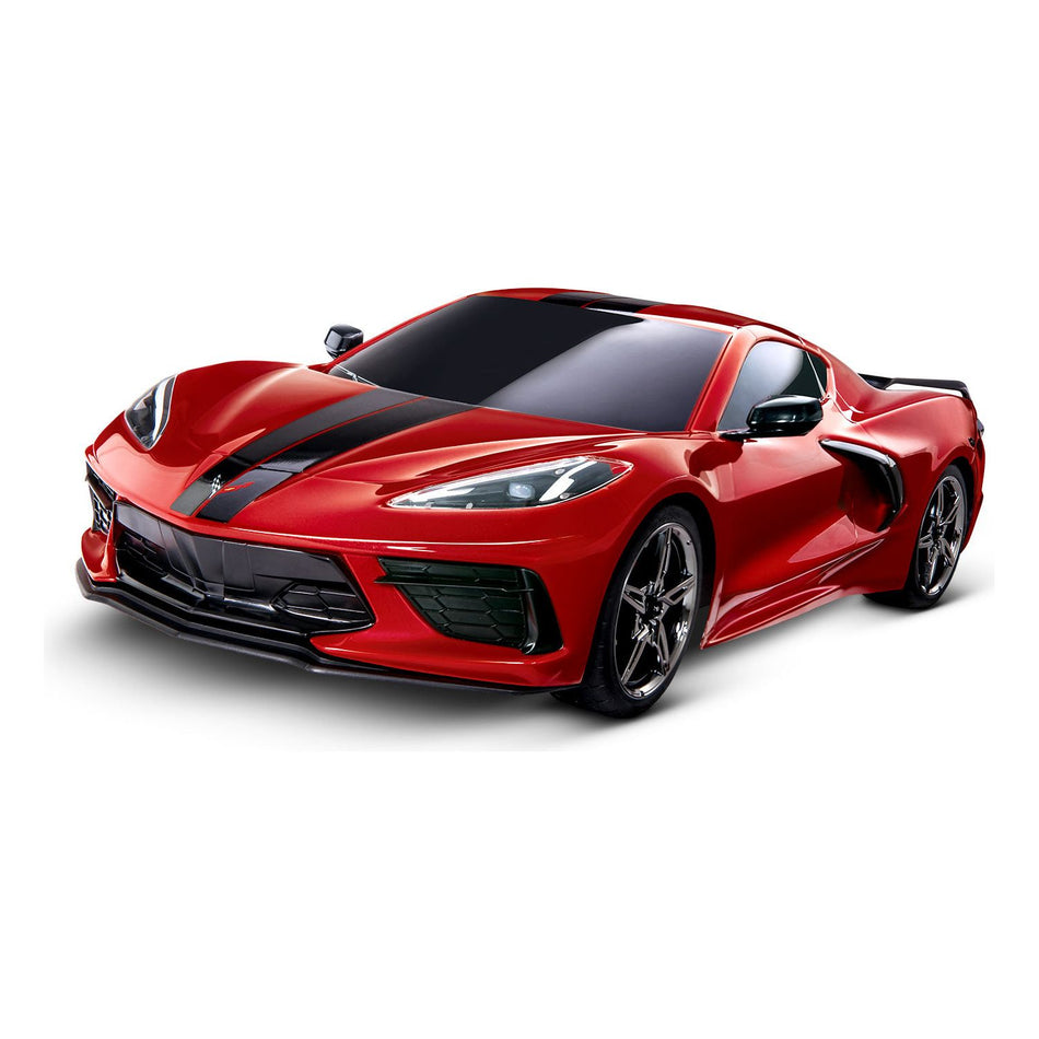 Traxxas Corvette Stingray 4Tec 3.0 1/10 On-Road RC Car (Red) 93054-4