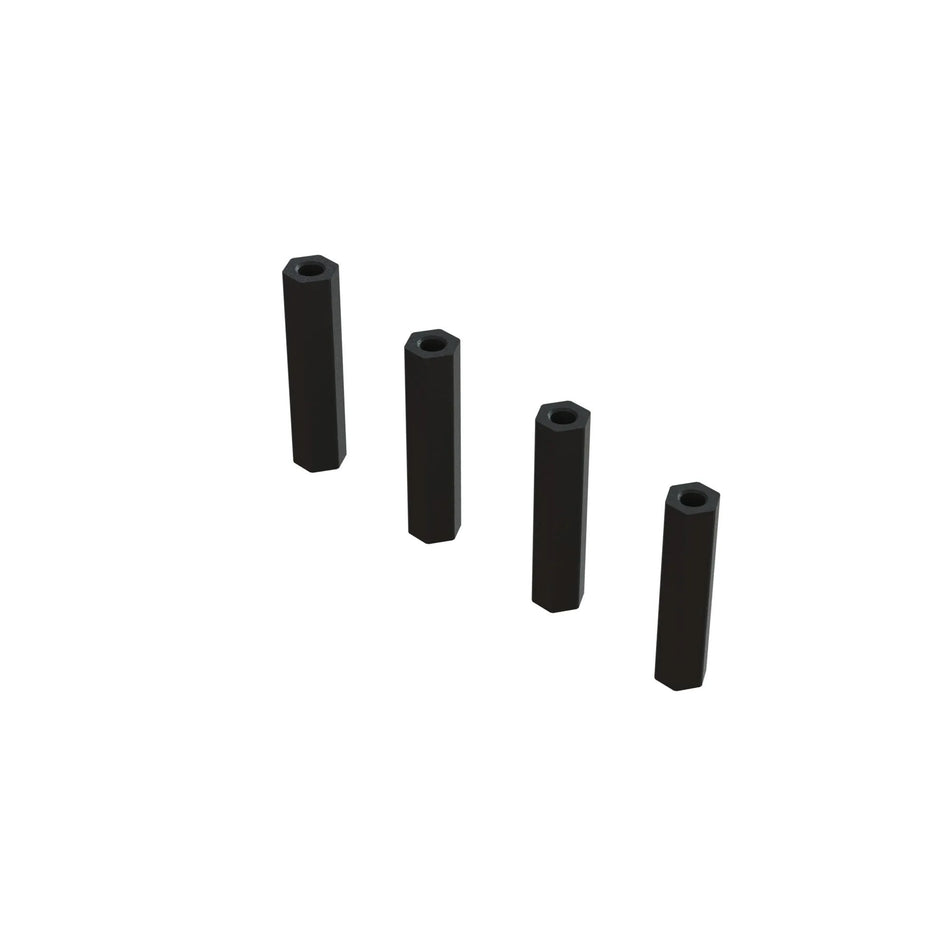 Arrma Aluminium Servo Mount Posts, 4pcs, AR320651