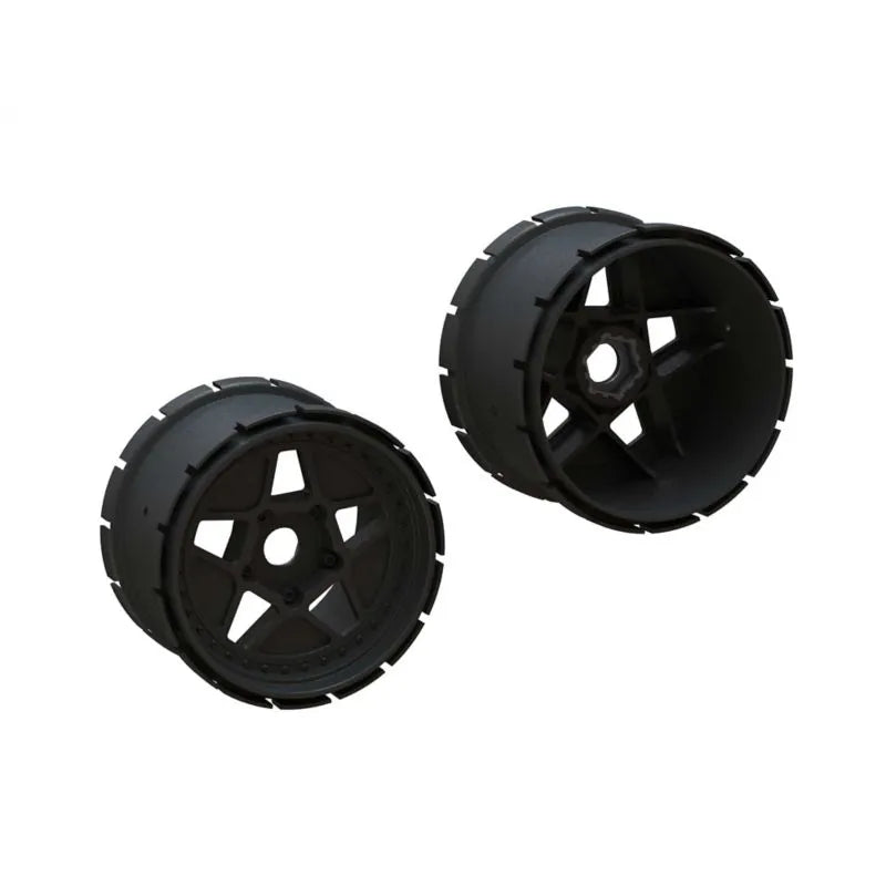 Arrma MT Wheel 4.9in 24mm Hex, 1pc, Outcast 8S, AR510123