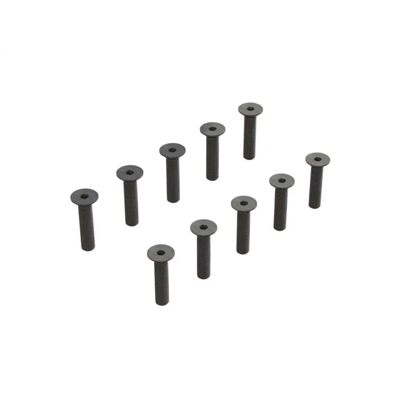 Arrma Flat Head Hex Machine Screw M3.5x16mm, 10pcs, AR703016