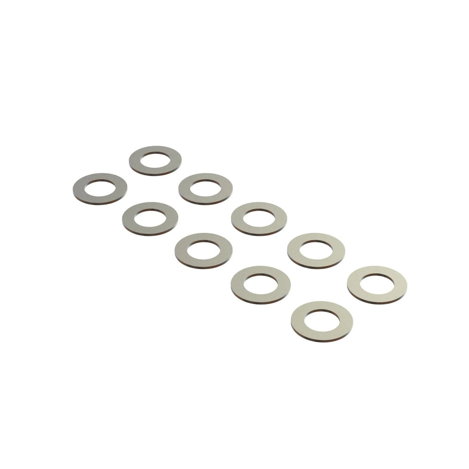 Arrma 4.1x7.4x0.35mm Shims, 10pcs, AR709063