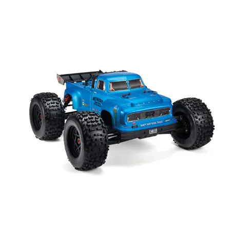 Arrma Notorious 6S BLX Body, Blue Real Steel, AR406152