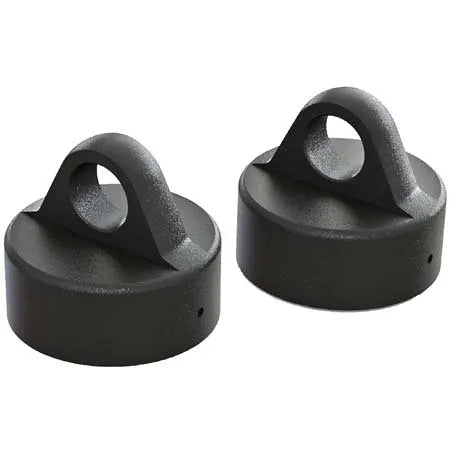 Arrma Shock Cap Aluminum Black 6S (2), AR330491