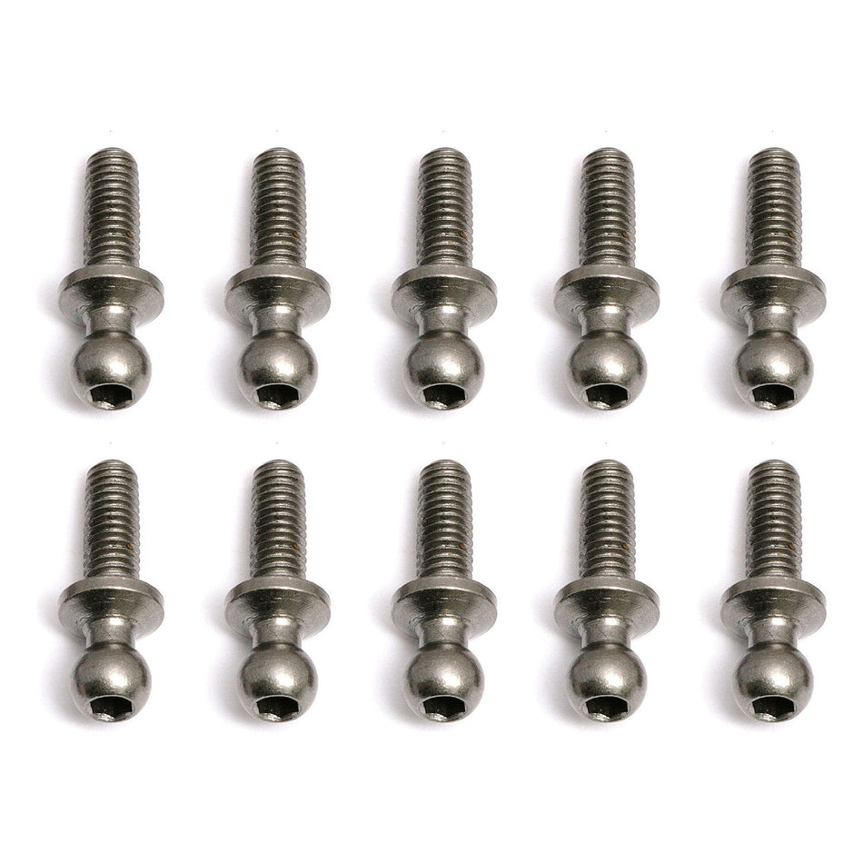 Ballstuds, 8 mm, long neck