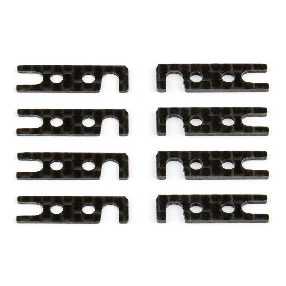 Arm Mount Shims, inner, carbon fiber