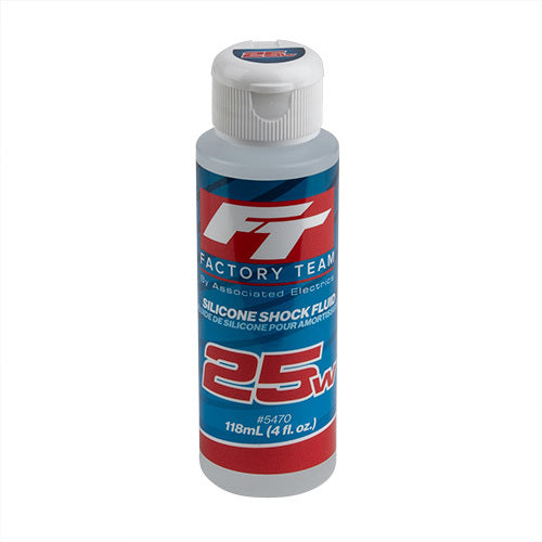 Team Associated 25w (275 cSt) Silicone Shock Oil 118ml 5470