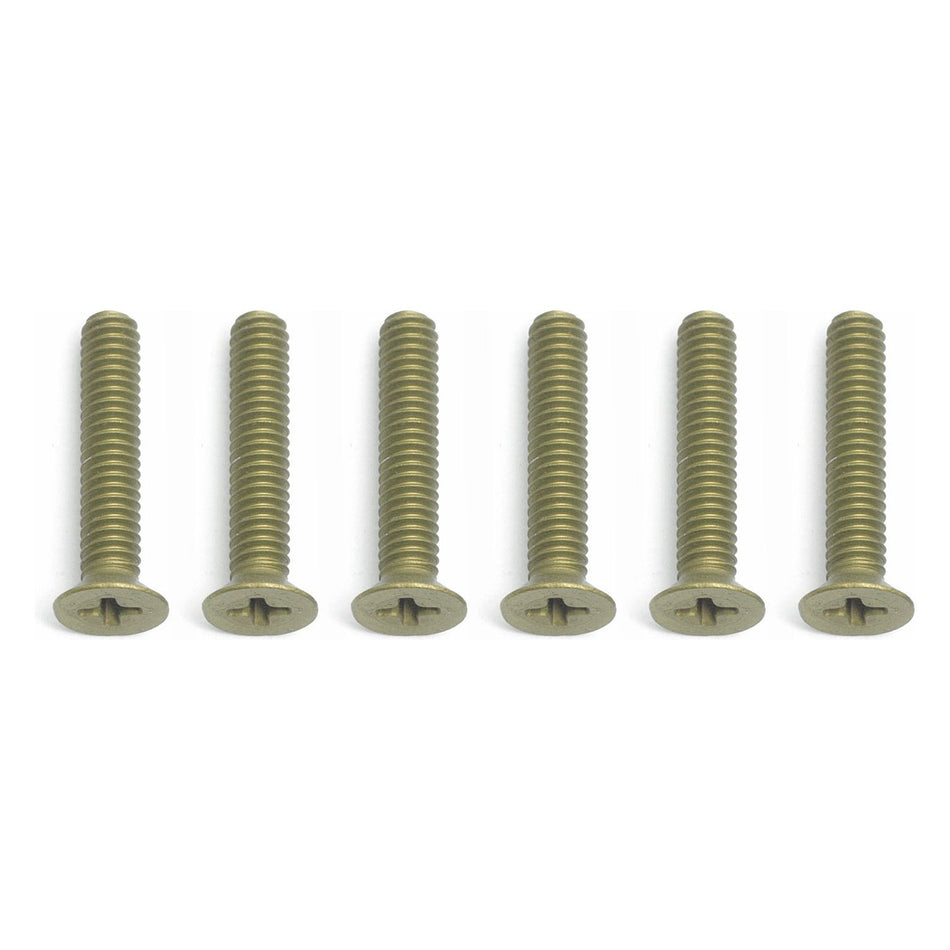 FT Screws, Aluminum 8-32 x 7/8 in FHPS