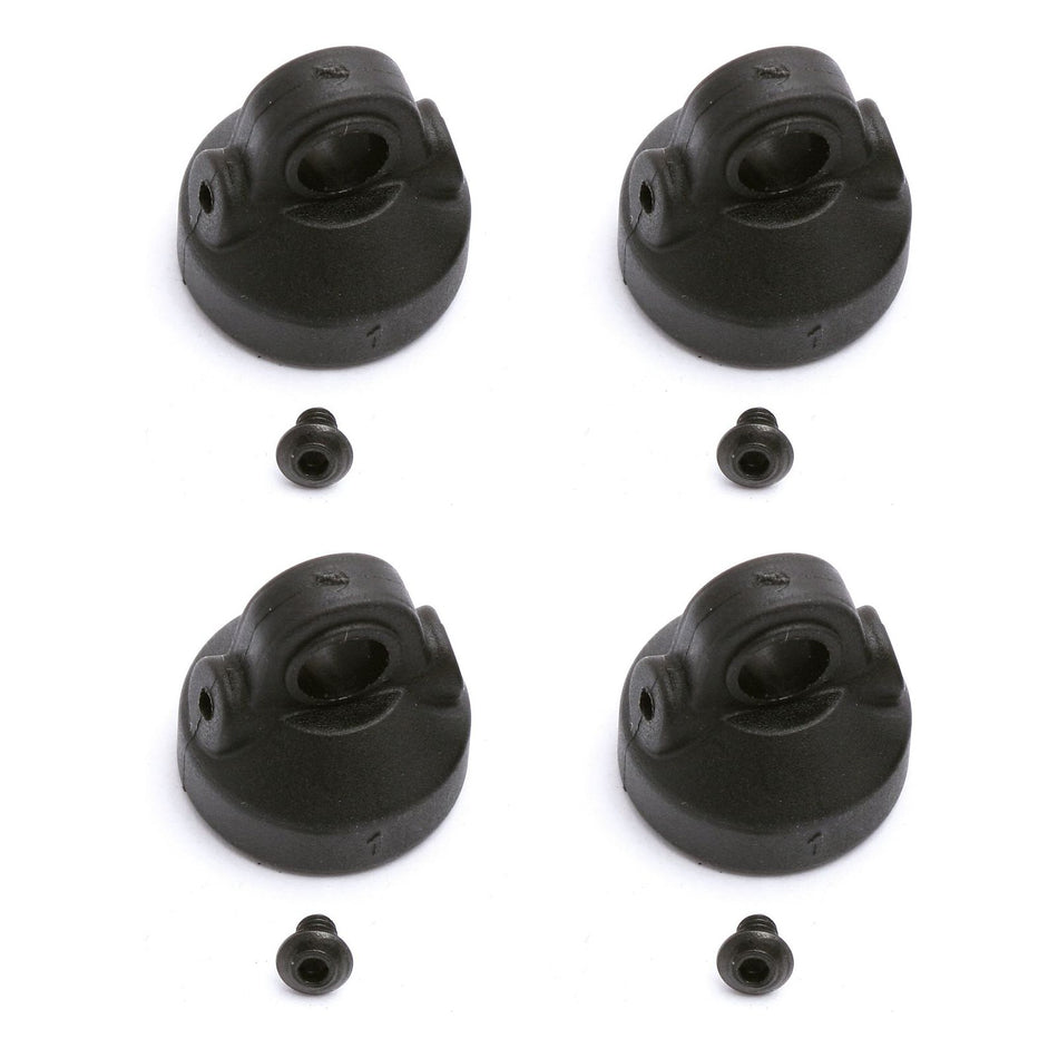 Team Associated Bleeder Shock Caps 1/10 6443