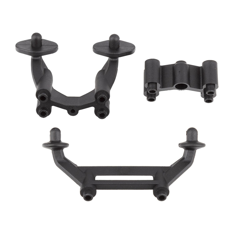 Team Associated RC10T6.1 Body Posts V2 Black Suits T6.2 T6.4 71135