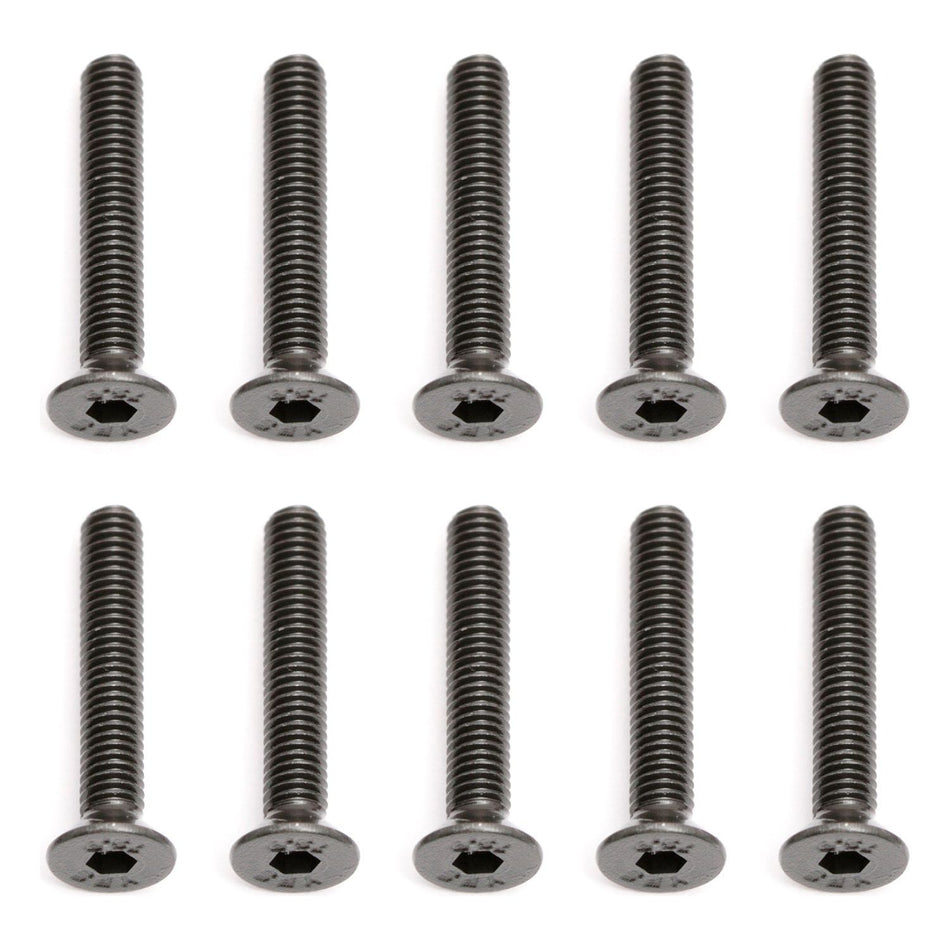 Team Associated Screws M3x18mm FHCS 10-Pack ASS89209