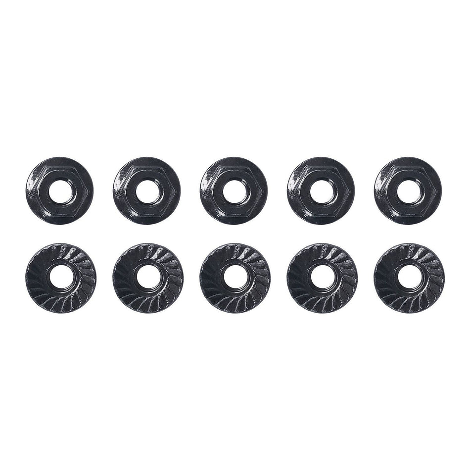 Team Associated M4 Low Profile Serrated Steel Wheel Nuts 91150