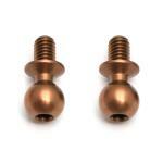 Heavy Duty Ballstud 4mm TiN