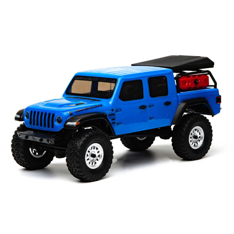 Axial SCX24 Jeep JT Gladiator 4WD 1/24 RTR RC Rock Crawler (Blue) AXI00005T2