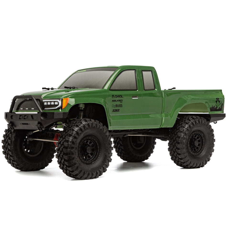 Axial Base Camp 1/10 SCX10 III 4WD Rock Crawler Brushed RTR, Green AXI03027T2