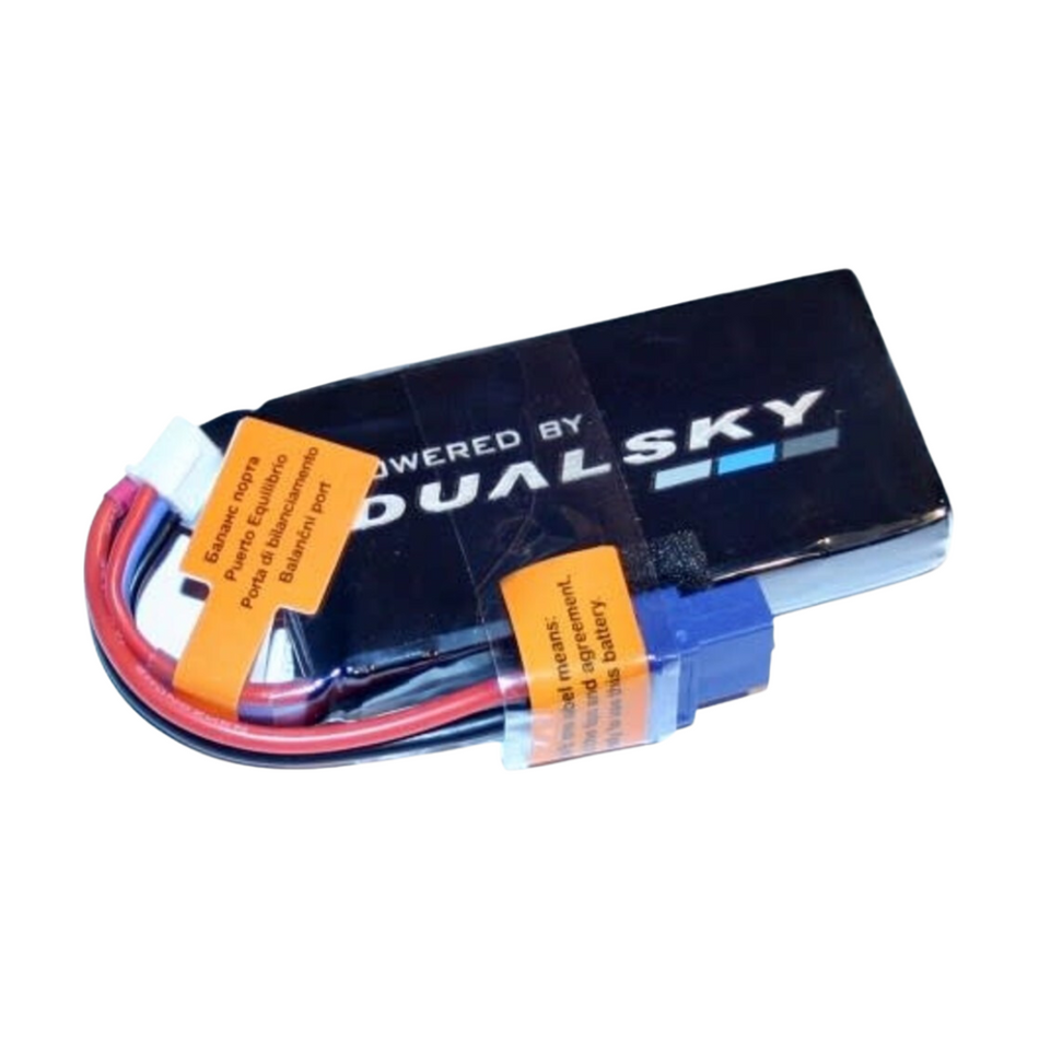 DualSky 1000mAh 2S 7.4V 50C HED LiPo Battery With XT60 Connector XP10002HED