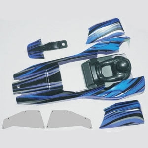 Painted Body Blue Sidewinder