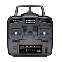 Futaba Attack 4YWD 4ch Transmitter W/R214GFE Receiver For RC Tank/Truck FUT4YWDR214GFE