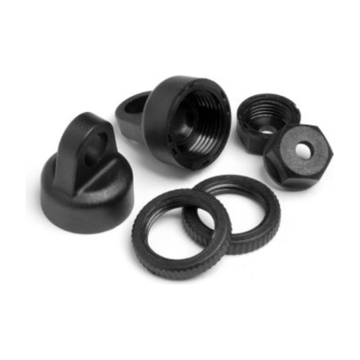 HPI 100317 Shock Cap And Preload Collar Set