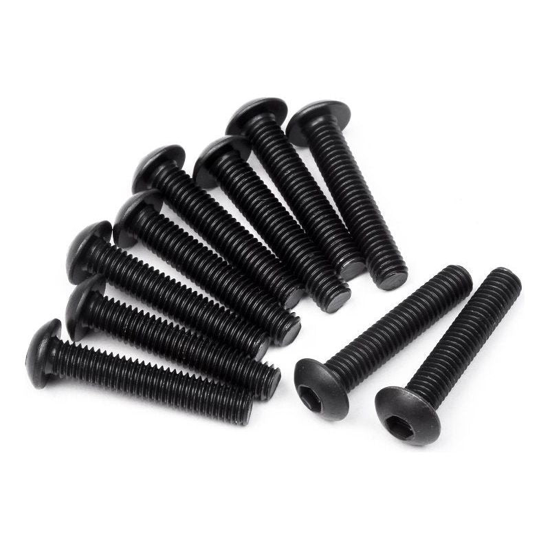 HPI 100560 Button Head Screw M3X16mm (Hex Socket/10Pcs)