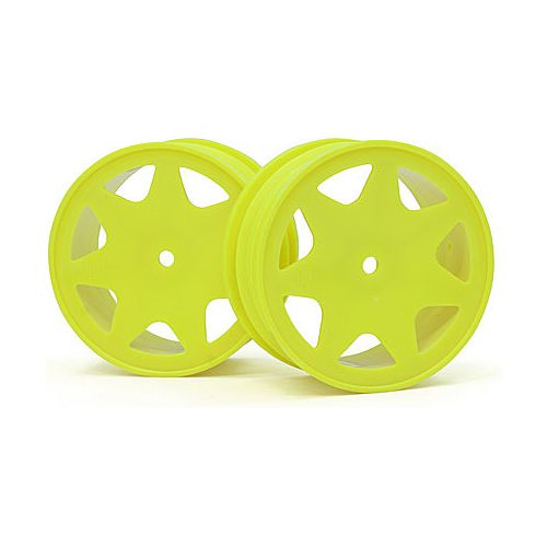 HPI 100620 Ultra 7 Wheels Yellow 30mm (2Pcs)