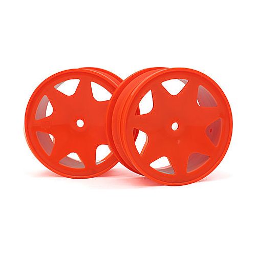 HPI 100622 Ultra 7 Wheels Orange 30mm (2Pcs