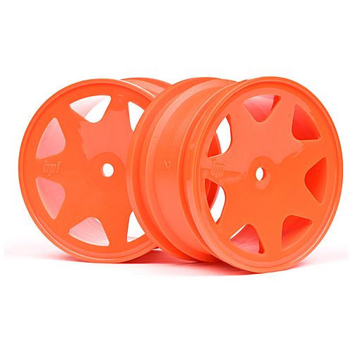 HPI 100623 Ultra 7 Wheels Orange 35mm (2Pcs)