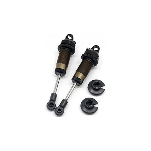 HPI 100883 ALUMINIUM THREADED SHOCK SET (56-76MM/BLACK/2PC)