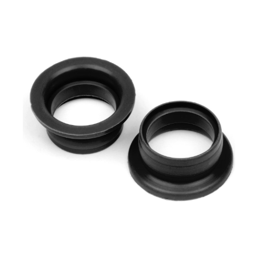 HPI 101002 Shaped Exhaust Gasket (21 Size/2Pcs) Black