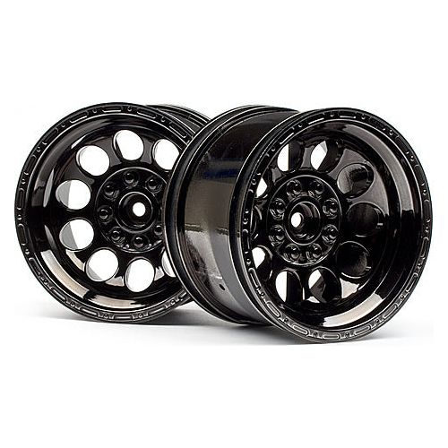 HPI 101252 Bullet St Wheels Black Chrome (Pr)