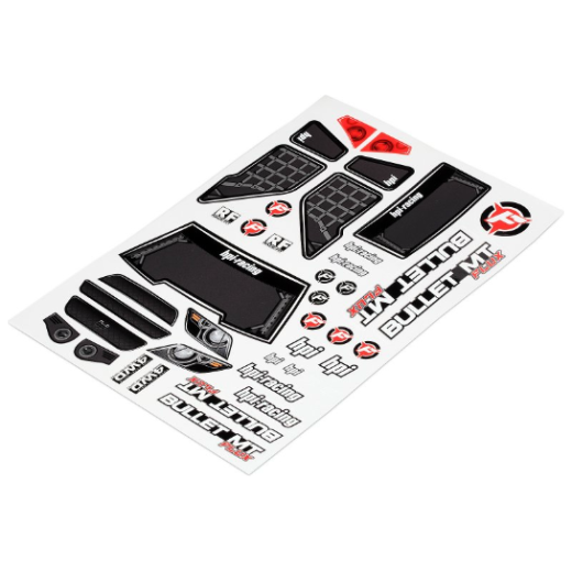 HPI 101259 BULLET FLUX MT FLUX DECAL SHEE T