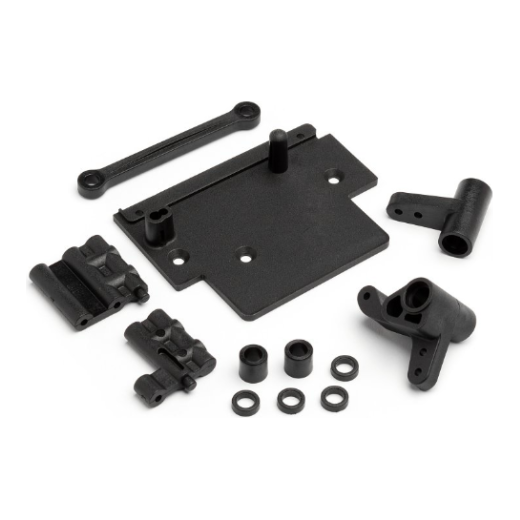 HPI 101662 Bullet Flux Esc Plate And Steering Bellcrank