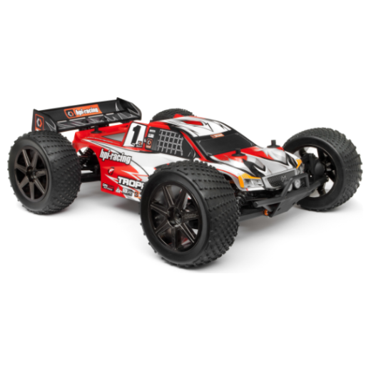 HPI 101717 Clear Trophy Truggy Flux Bodyshell w/Window Masks And Decals