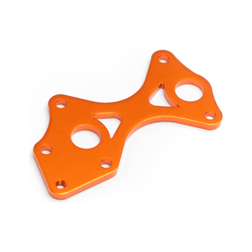 HPI 101762 Front Holder For Diff. Gear 7075 Trophy Truggy (Orange)