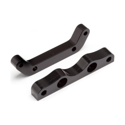 HPI 101768 Alum. Suspension Holder (0 Deg) 6061 Trophy Series (Black)
