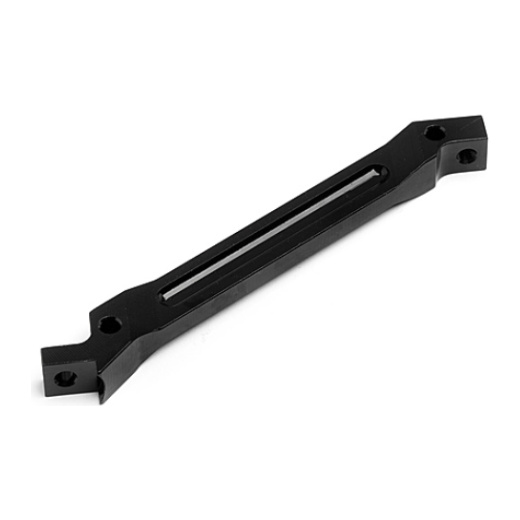 HPI 101770 Alum. Front Chassis Anti Bending Rod Trophy Series (Black)