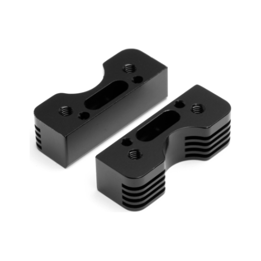 HPI 101771 CNC Engine Cooling Mount Set Trophy Series (Black)