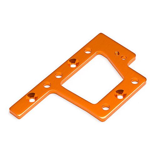 HPI 101801 Centre Gearbox Mounting Plate Trophy Truggy Flux (Orange)