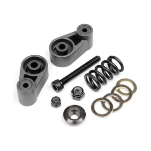 HPI 102165 Servo Saver Set (Gunmetal)