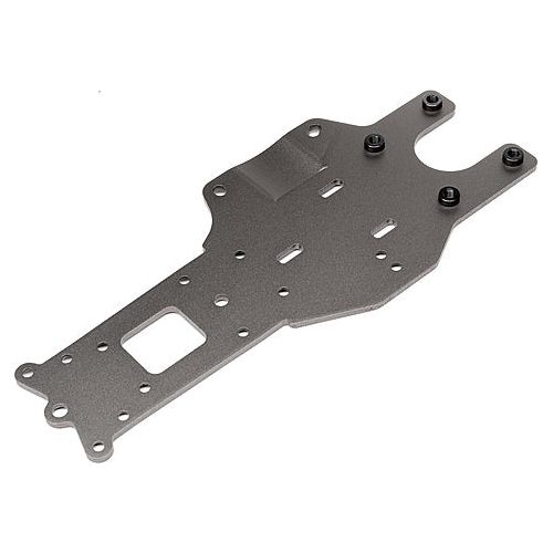 HPI 102169 Rear Chassis Plate (Gunmetal)
