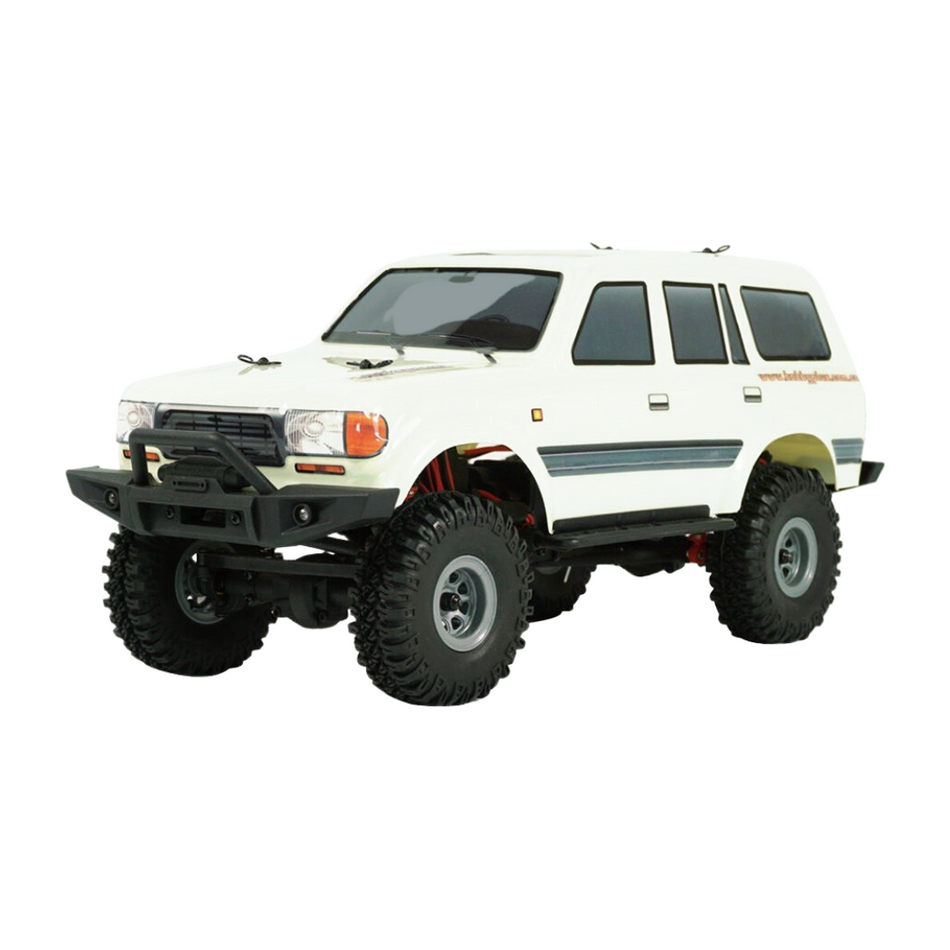 Hobby Plus Toyota Land Cruiser CR-18 4WD Off Road RTR RC Rock Crawler 1/18 (White) 240040