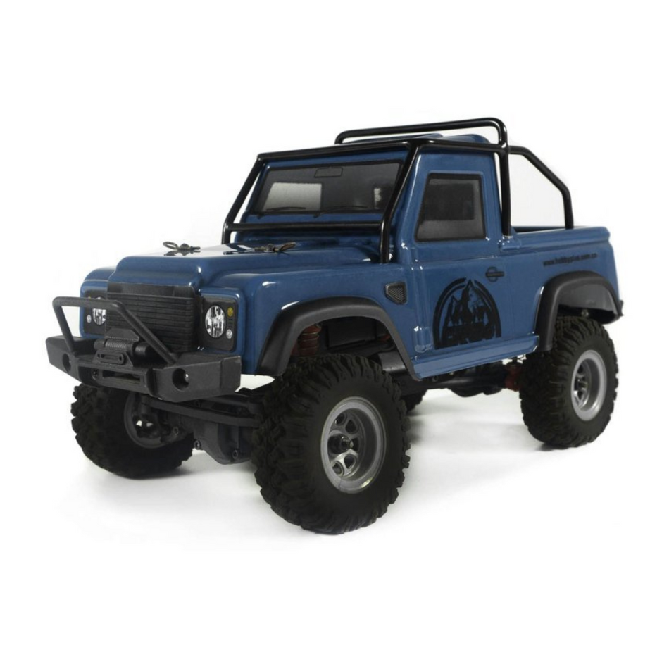 Hobby Plus Defender CR-24 4WD Off Road RTR RC Rock Crawler 1/24 (Dark Blue) 240130