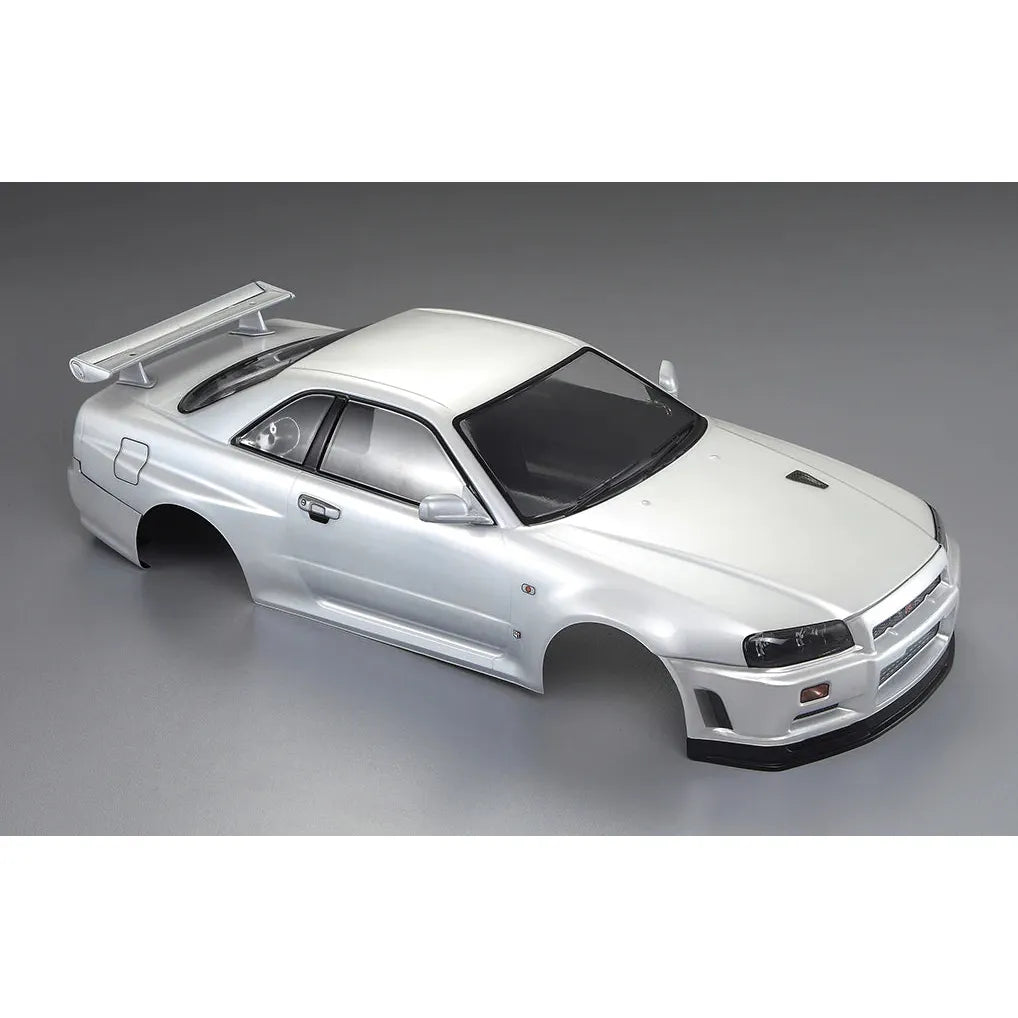 Gt R R34 Rc Body Shell Killerbody Nissan Skyline R34 GTR White Painted 1/10 RC Car Body Shell ...
