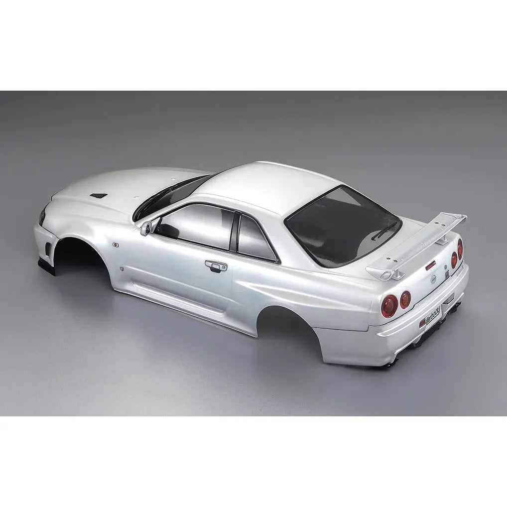 Gt R R34 Rc Body Shell Killerbody Nissan Skyline R34 GTR White Painted 1/10 RC Car Body Shell ...