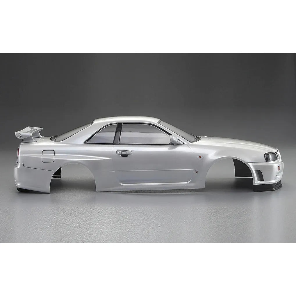 Gt R R34 Rc Body Shell Killerbody Nissan Skyline R34 GTR White Painted 1/10 RC Car Body Shell ...
