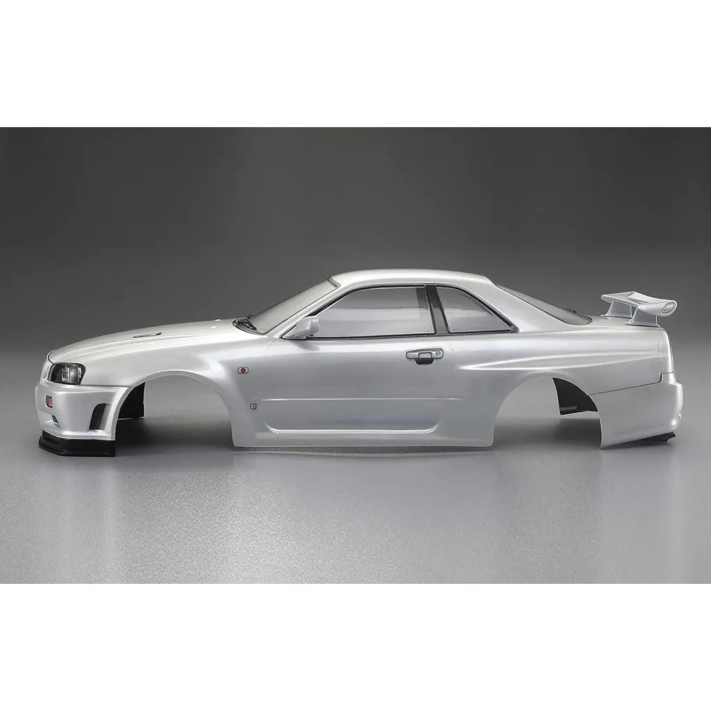 Gt R R34 Rc Body Shell Killerbody Nissan Skyline R34 GTR White Painted 1/10 RC Car Body Shell ...